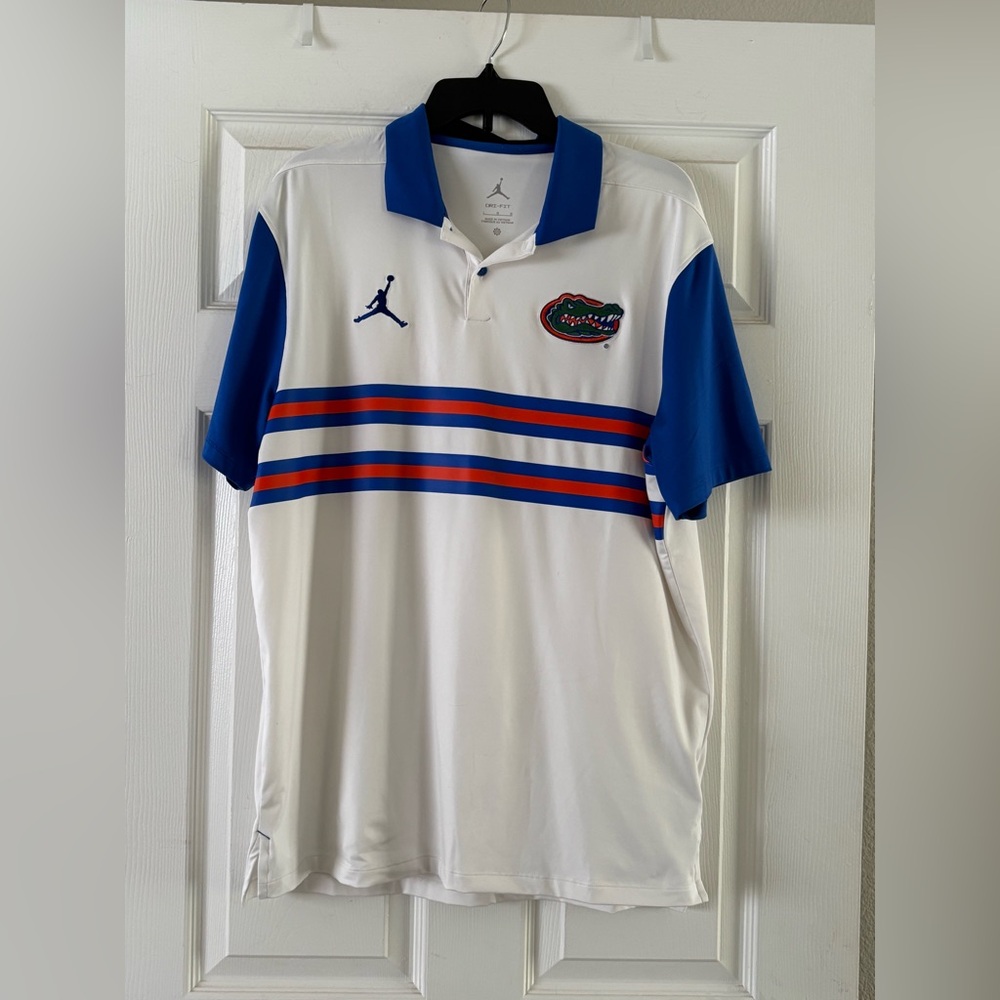 Men’s Nike Florida Gator Polo Large Dri Fit Worn Once